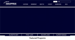 Desktop Screenshot of columbiaathletic.com